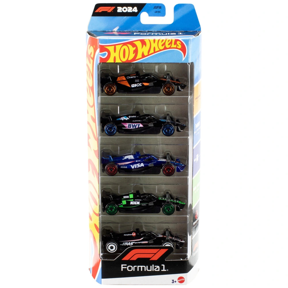 Hot Wheels 5 Pack Formula 1