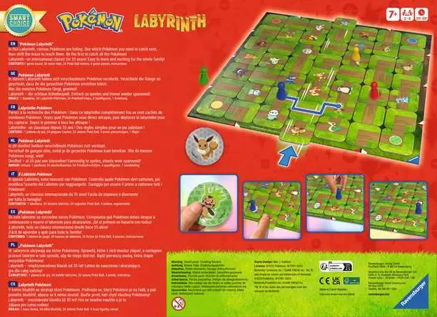 Smart Choice Pokemon Labyrinth Maze Game