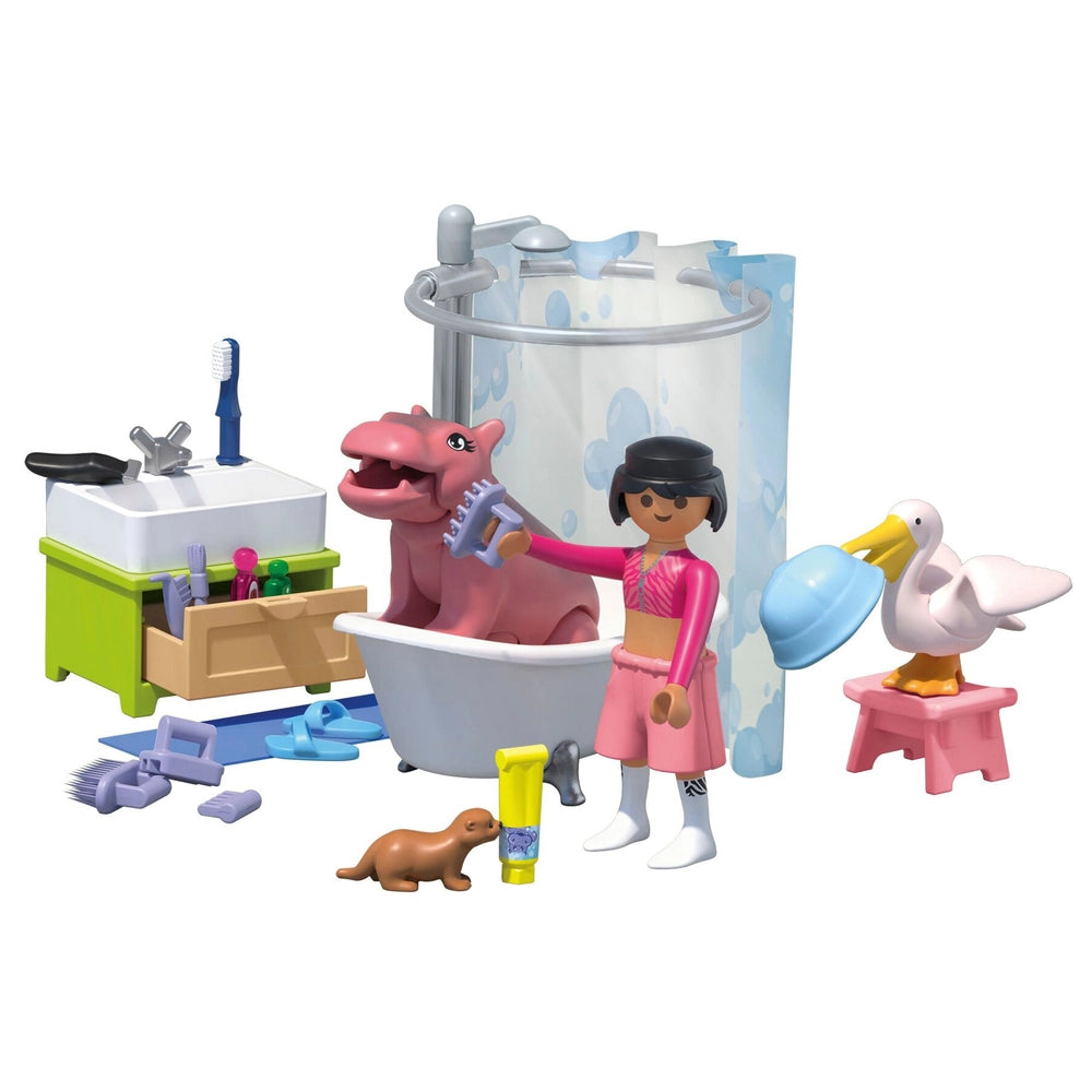 Playmobil Animal bathing fun