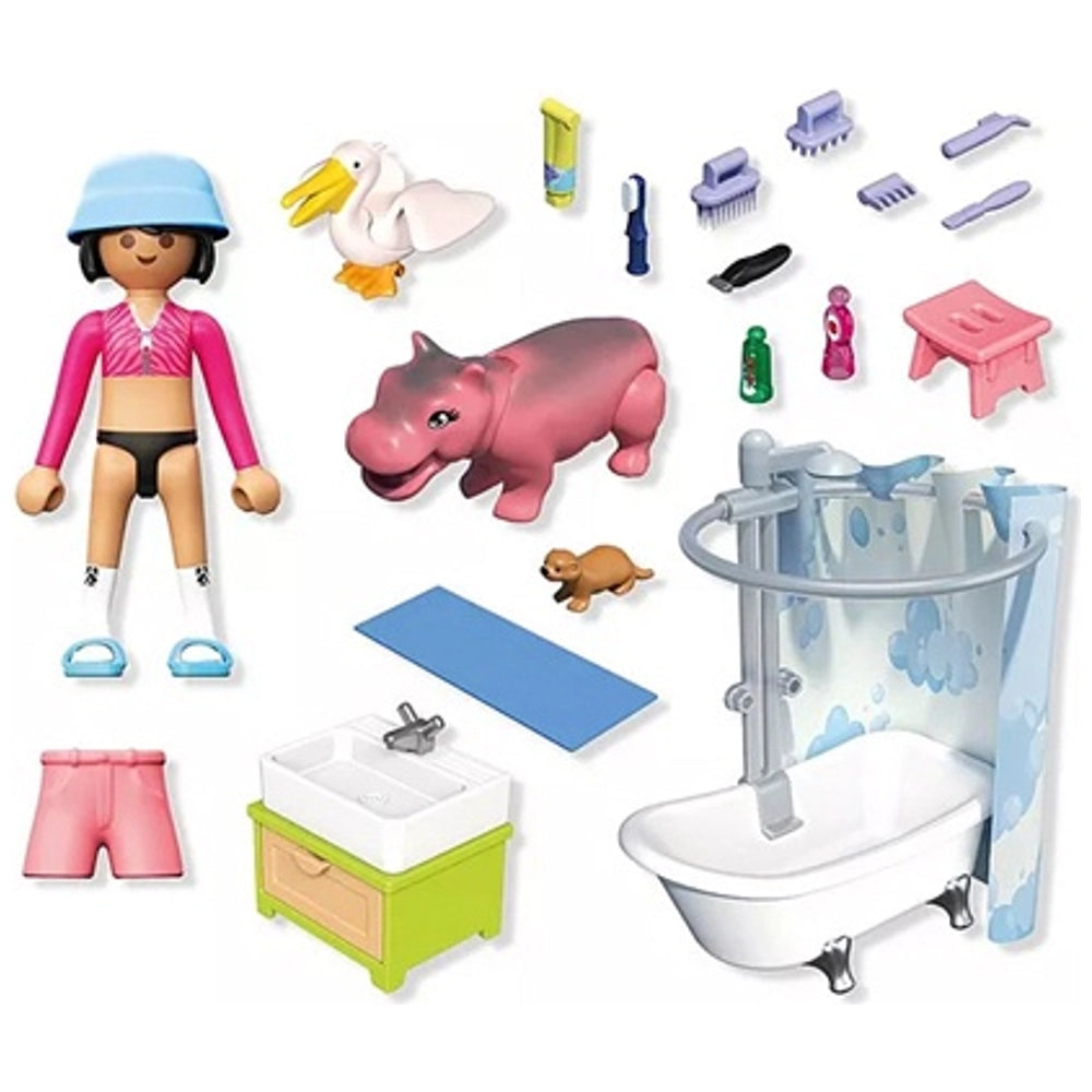 Playmobil Animal bathing fun