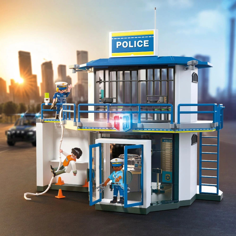 Playmobil Police Station with Investigation Room
