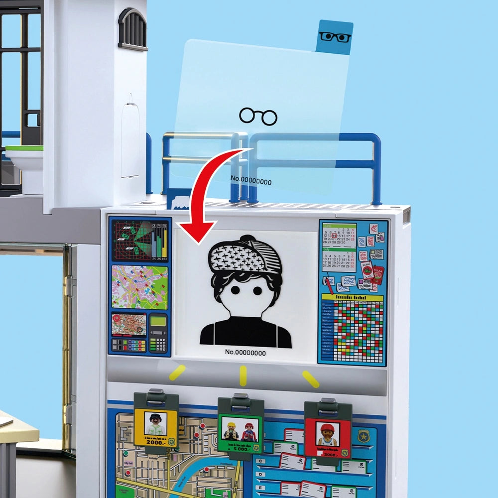 Playmobil Police Station with Investigation Room