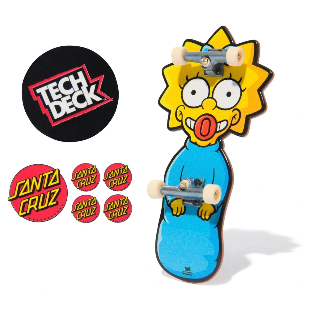 Tech Deck Single 96mm Finger Skateboard Simpsons & SpongeBob SquarePants Series Assortment