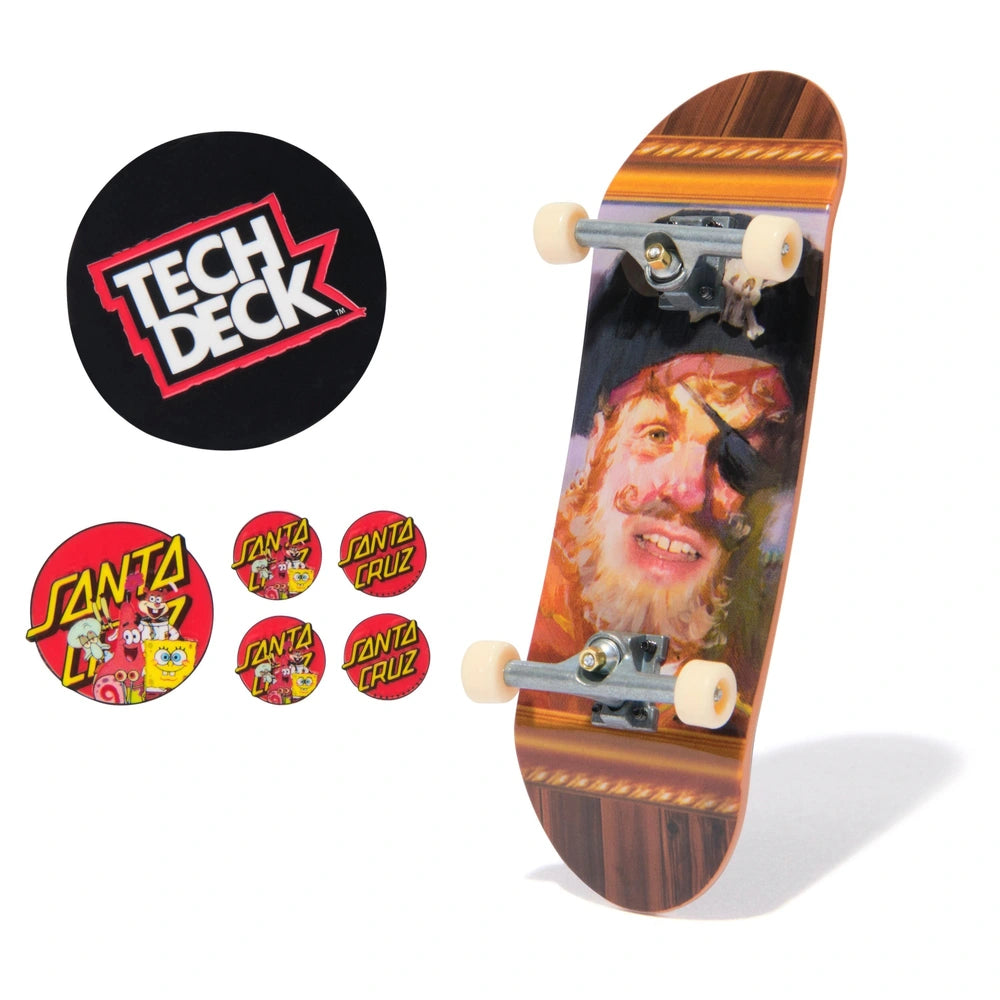 Tech Deck Single 96mm Finger Skateboard Simpsons & SpongeBob SquarePants Series Assortment