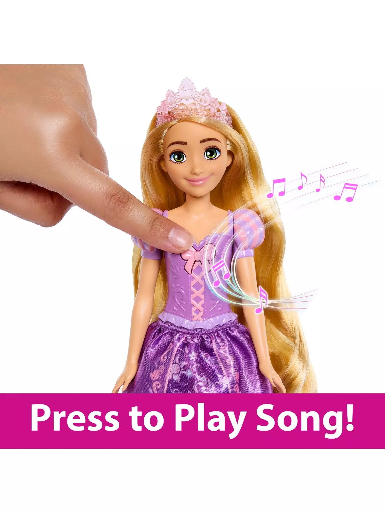 Disney Pincess Singing Rapunzel 30cm Doll