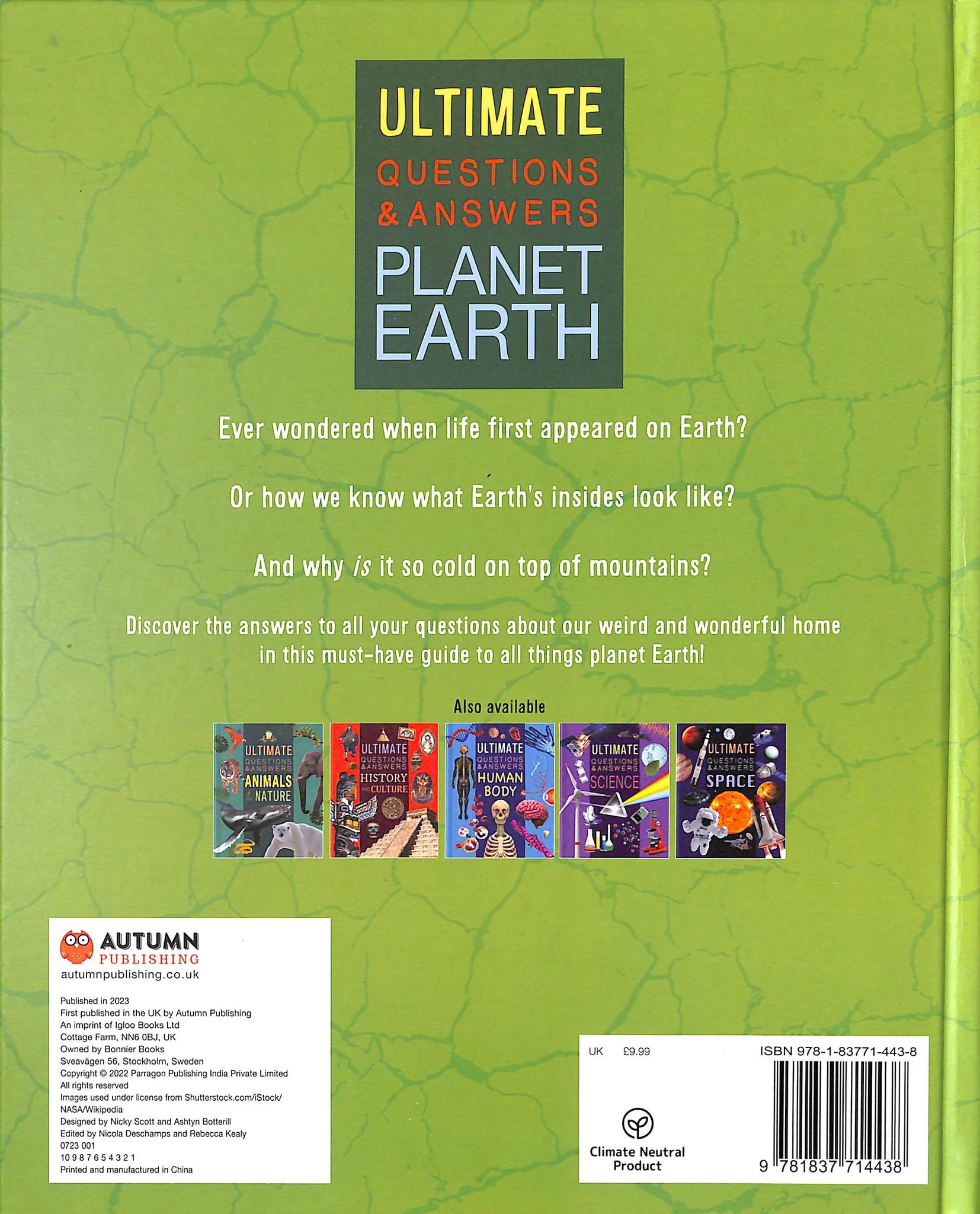 Ultimate Questions & Answers: Planet Earth