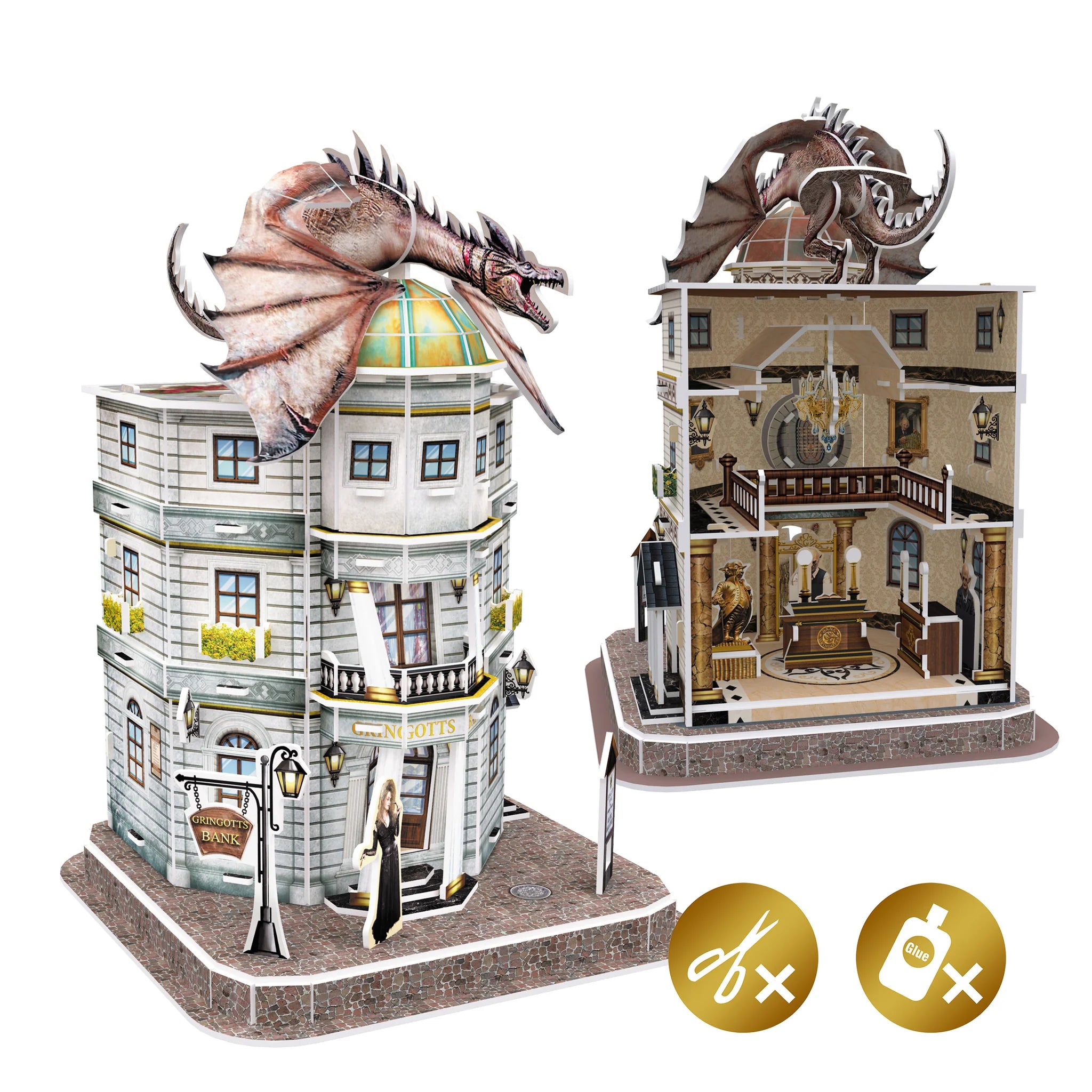 Harry Potter Gringotts Bank 3D Jigsaw Puzzle