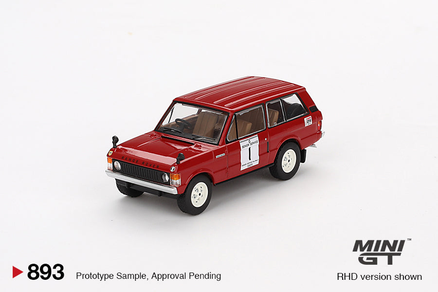 Mini GT Range Rover 1971 International Hillrally Winner 1:64 Die Cast