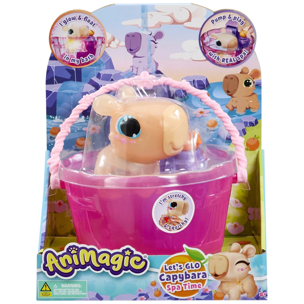 Animagic Let's Glo Capybara Spa Time