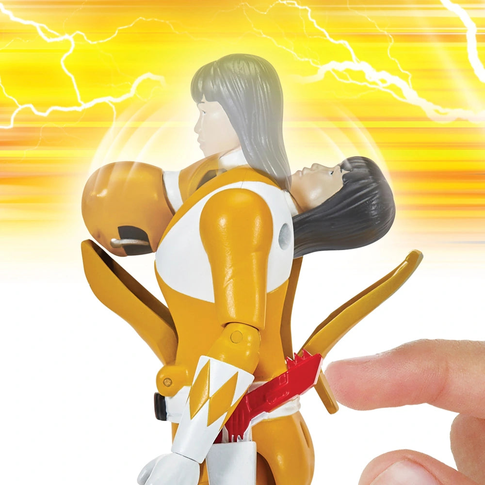 Mighty Morphin Power Rangers Re-Ignition Action Figure Yellow Ranger