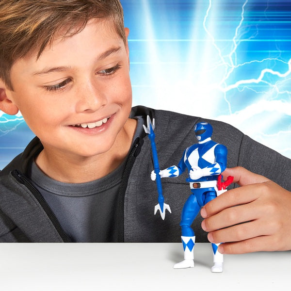 Mighty Morphin Power Rangers Re-Ignition Action Figure Blue Ranger