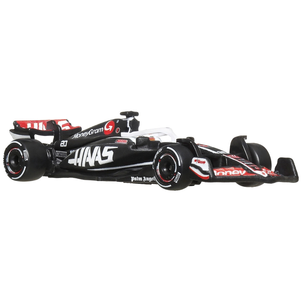 Hot Wheels Premium 2024 Formula 1 Diecast Cars MoneyGram Haas F1 Team - VF24 (No. 27) 1:64 Scale