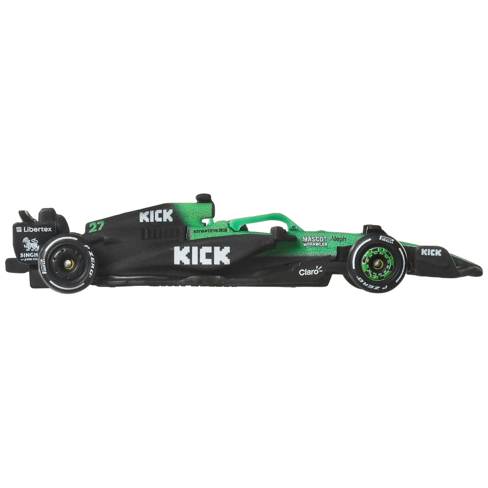 Hot Wheels Premium 2025 Formula 1 Diecast Cars KICK Sauber Team