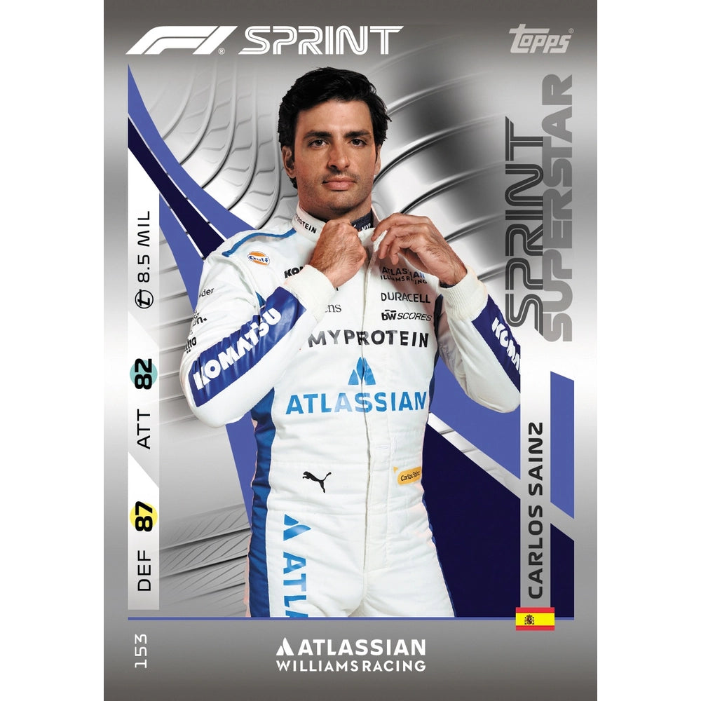 F1 Turbo Attax 2025 Booster Pack