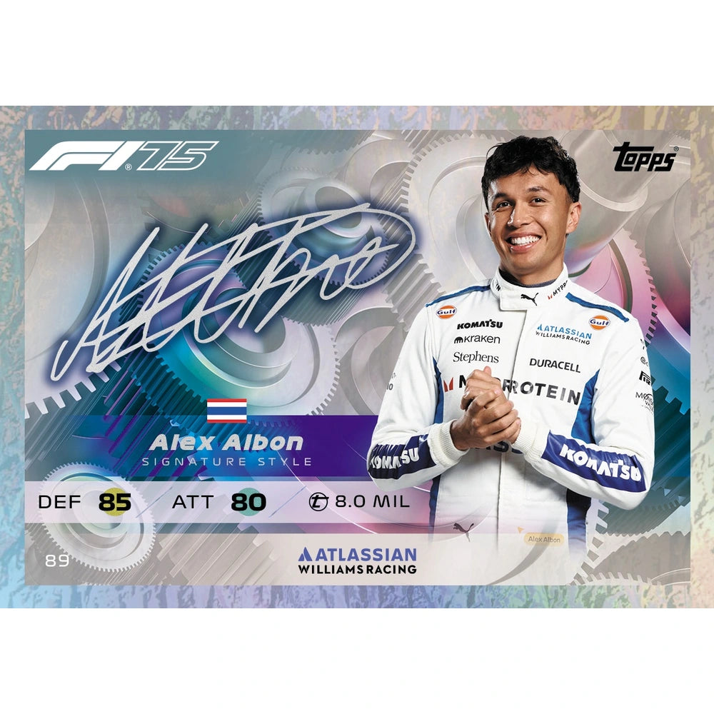 F1 Turbo Attax 2025 Booster Pack