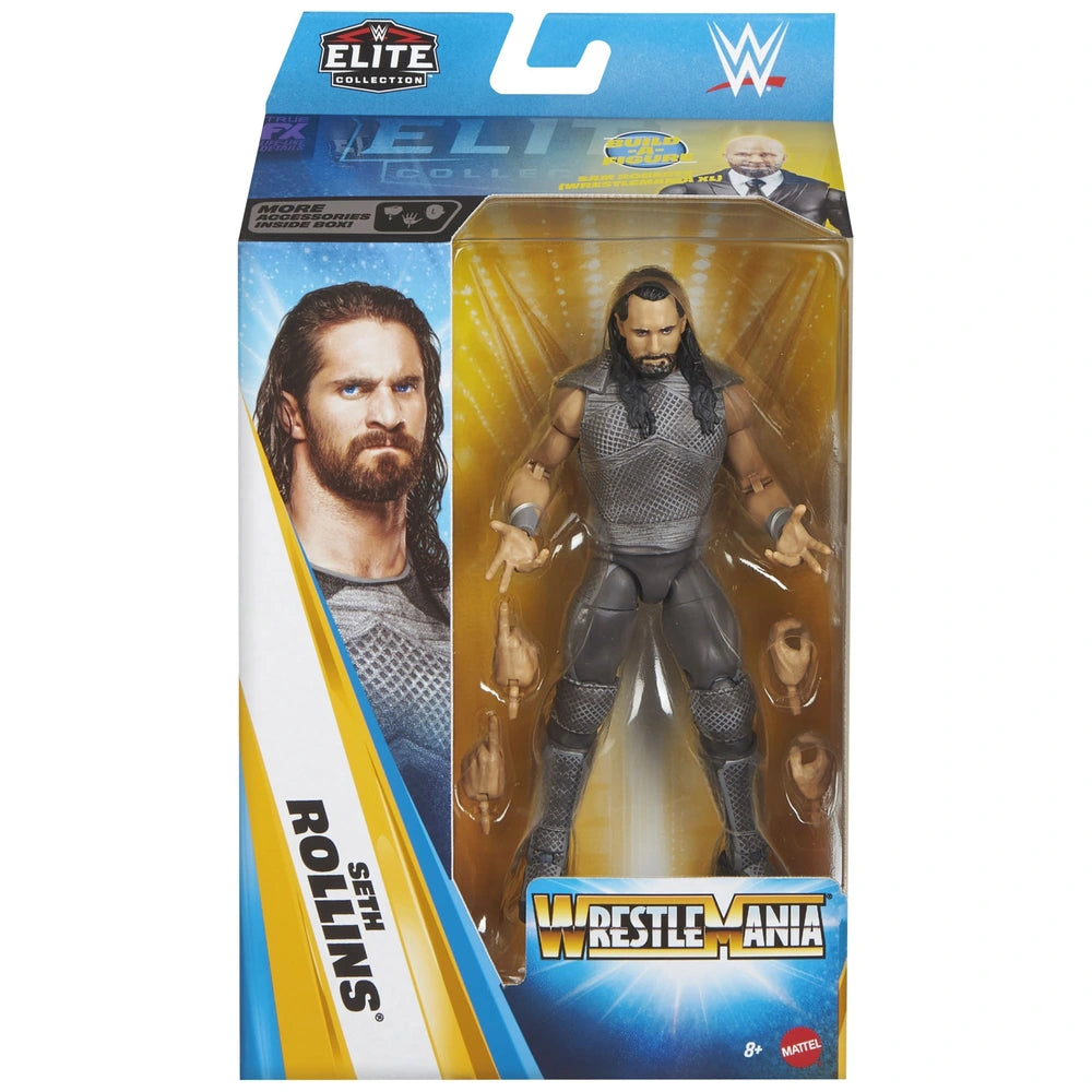 WWE Seth Rollins Wrestlemania Elite Action Figure
