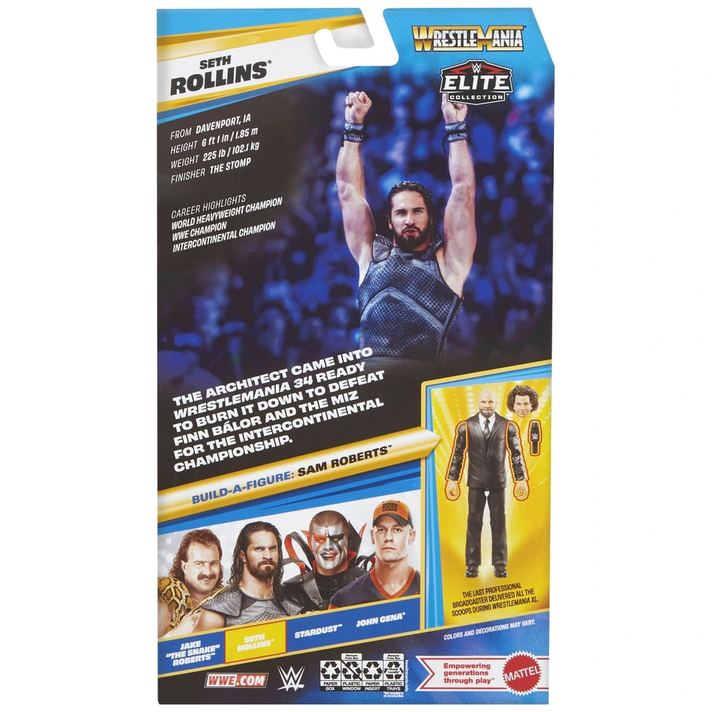 WWE Seth Rollins Wrestlemania Elite Action Figure