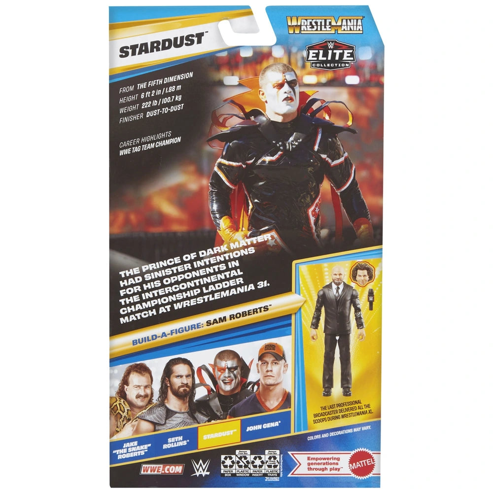 WWE Stardust Wrestlemania Elite Action Figure