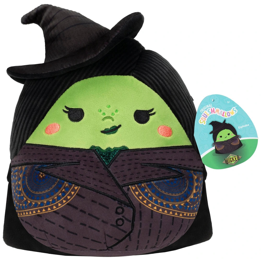 Squishmallows 20cm Plush - Wicked Elphaba
