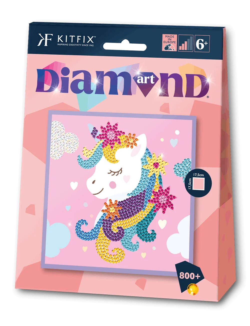 Kitfix Diamond Art Flower Unicorn
