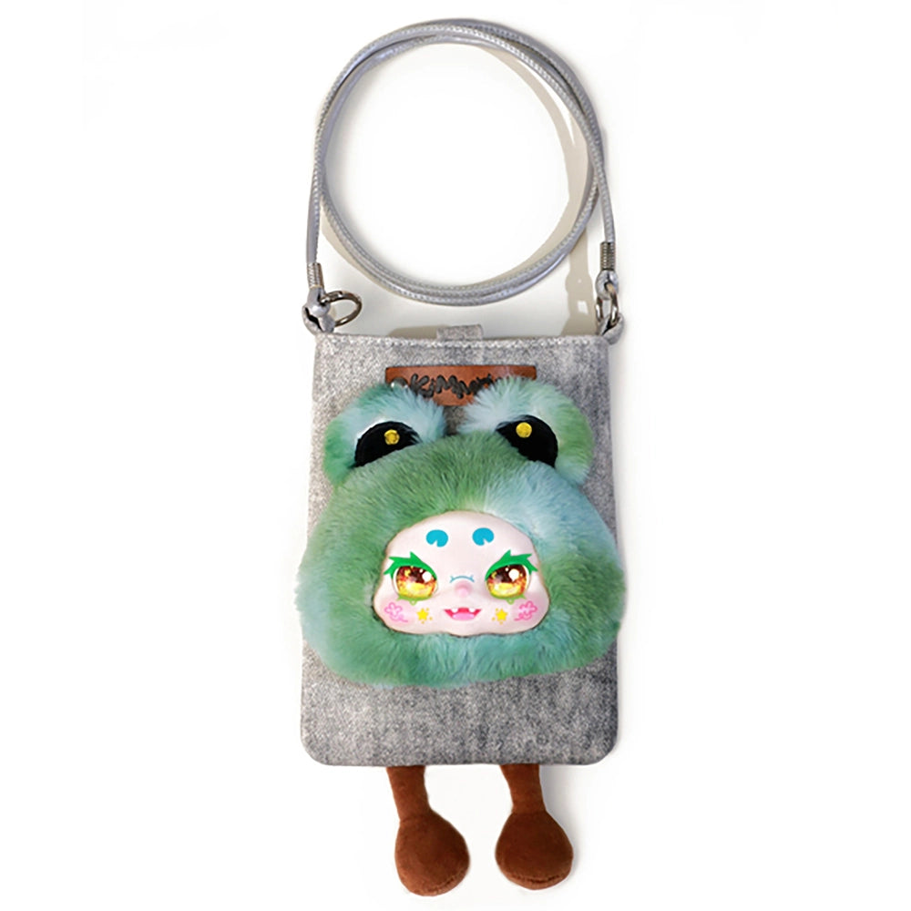 Kimmon Mystery Cross-Body Plush Bag Travel Cute Pet Assortment