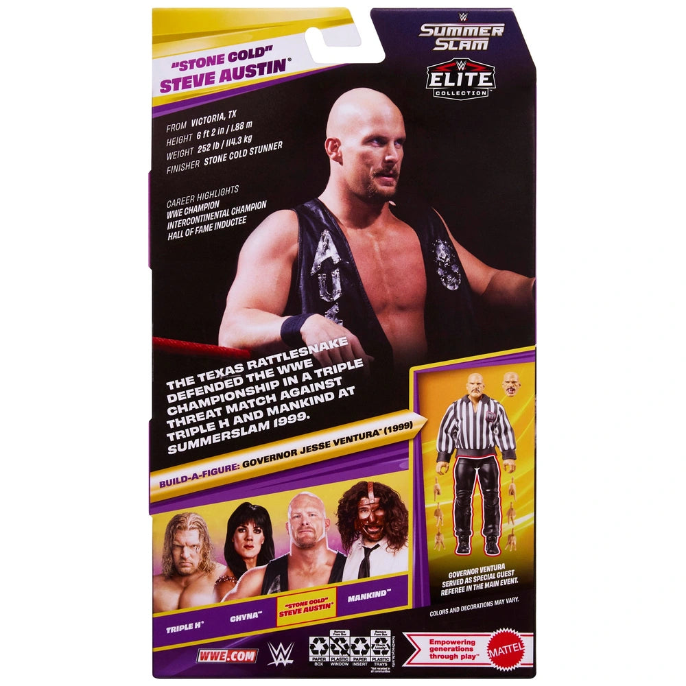 WWE Elite Collection SummerSlam Action Figure 'Stone Cold' Steve Austin