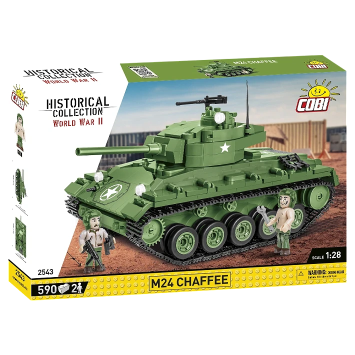 Cobi 2543 M24 Chaffee WWII 590 Piece Set