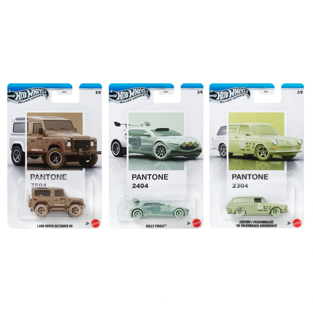 Hot Wheels Silver Series Pantone Assortment