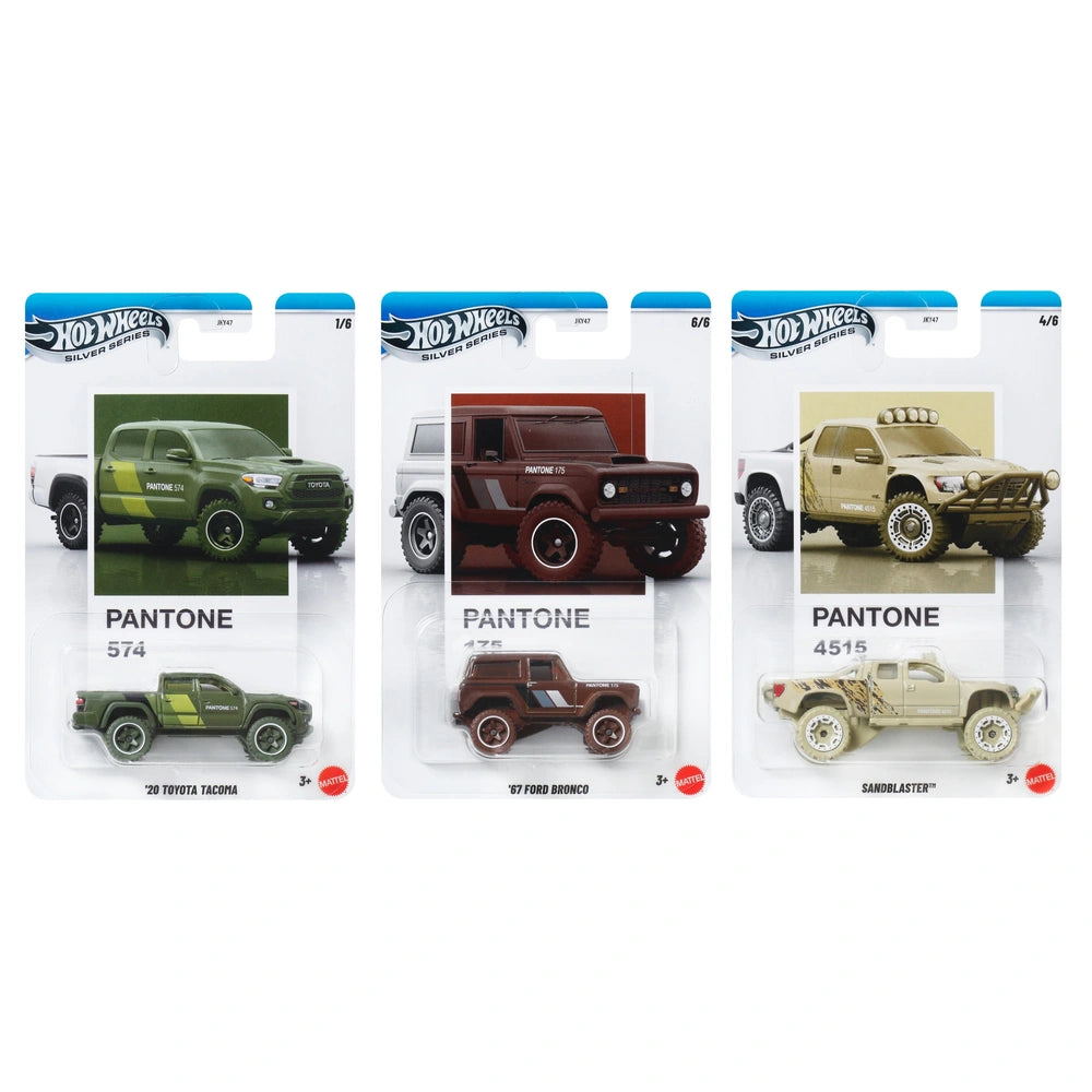 Hot Wheels Silver Series Pantone Assortment