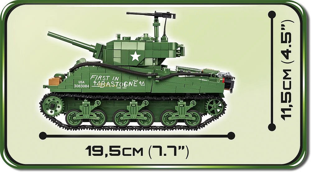 Cobi 2550 ShermanM4A3 720 Piece Set