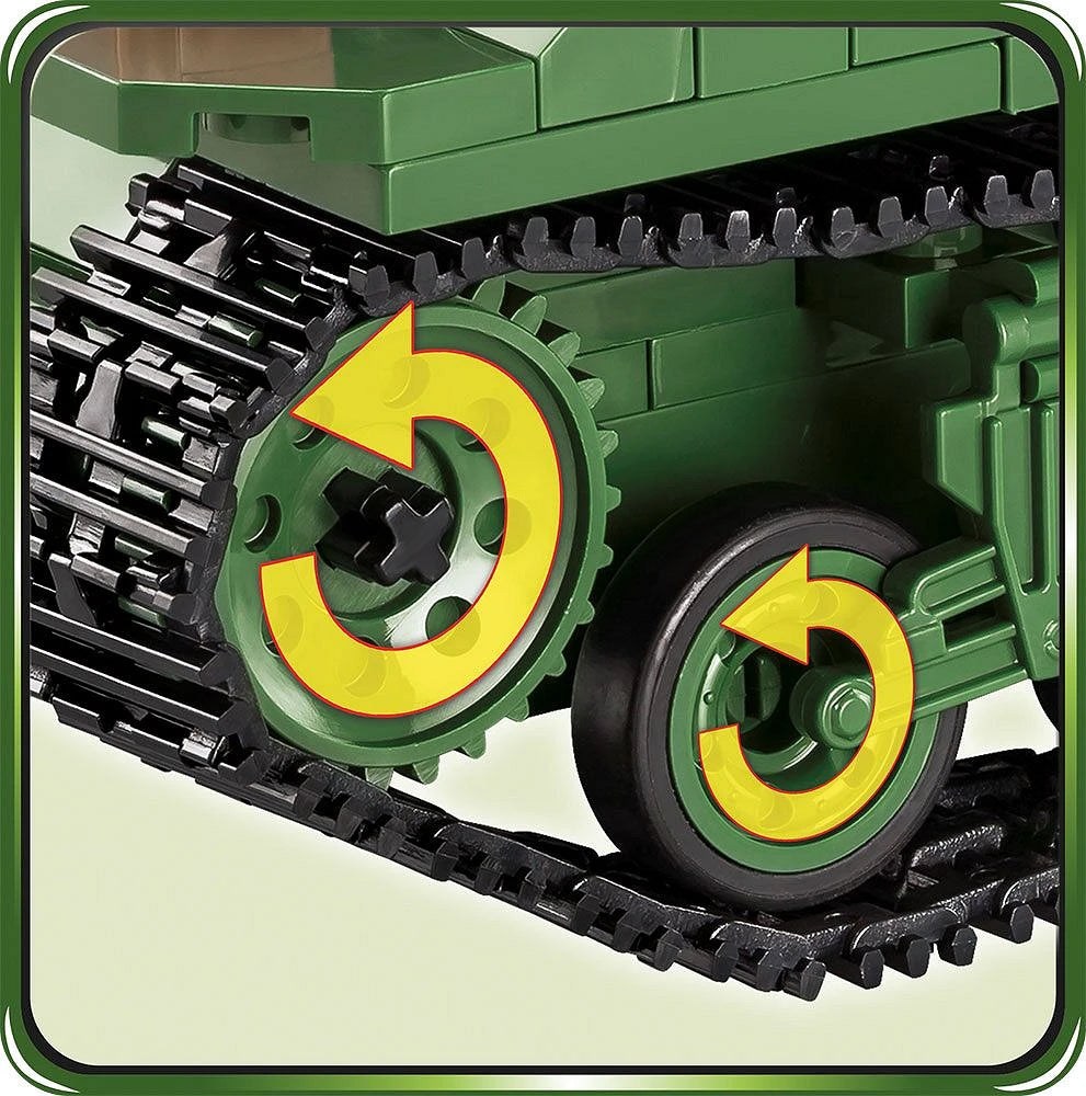 Cobi 2550 ShermanM4A3 720 Piece Set