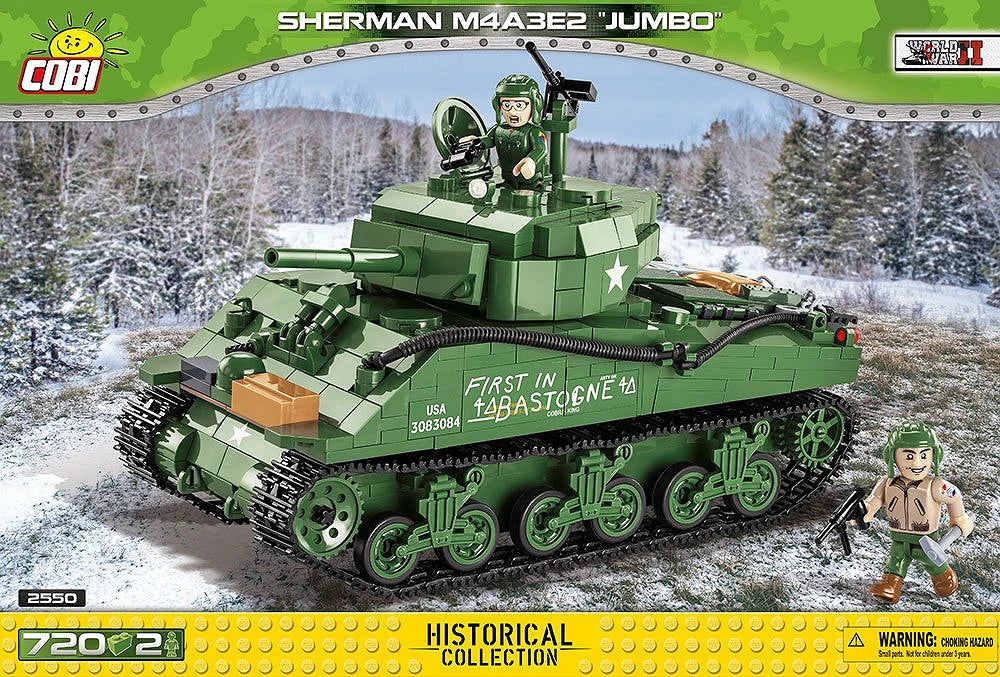 Cobi 2550 ShermanM4A3 720 Piece Set