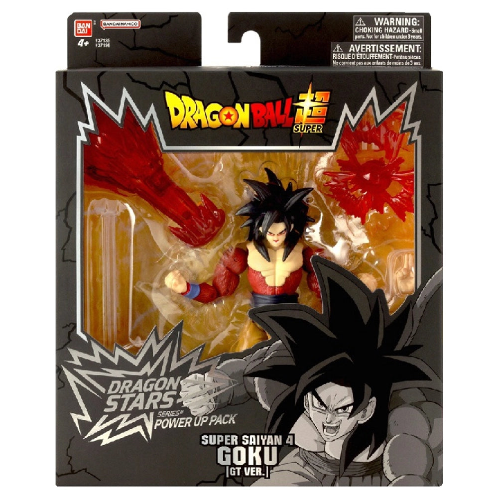 Dragon Ball Dragon Stars Power Up Pack Super Saiyan 4 Goku 17cm Action Figure