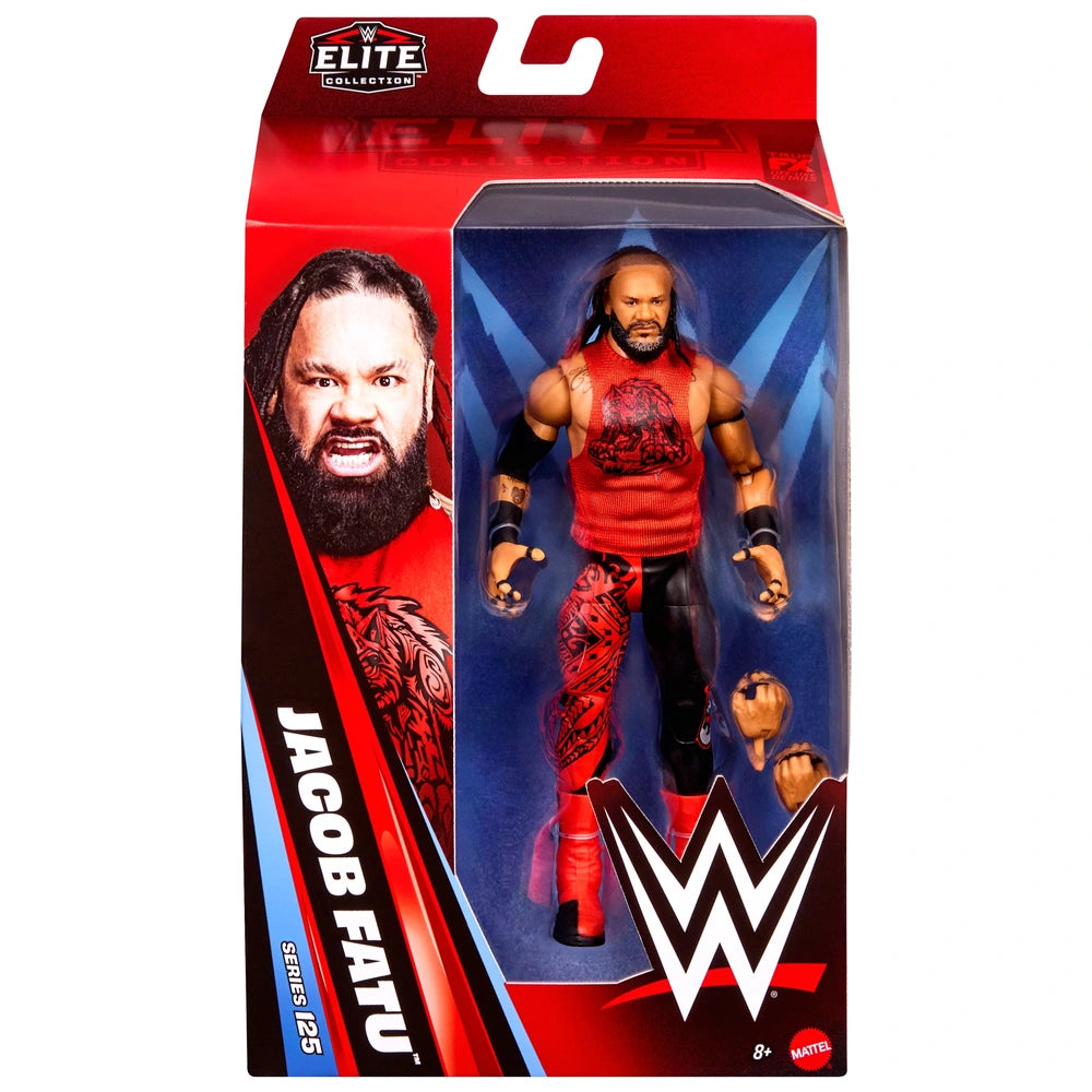 WWE Jacob Fatu Elite Collection 125 Action Figure