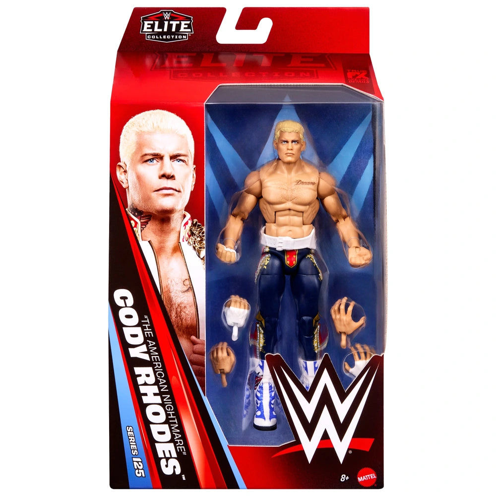 WWE "The American Nightmare" Cody Rhodes Elite Collection 125 Action Figure