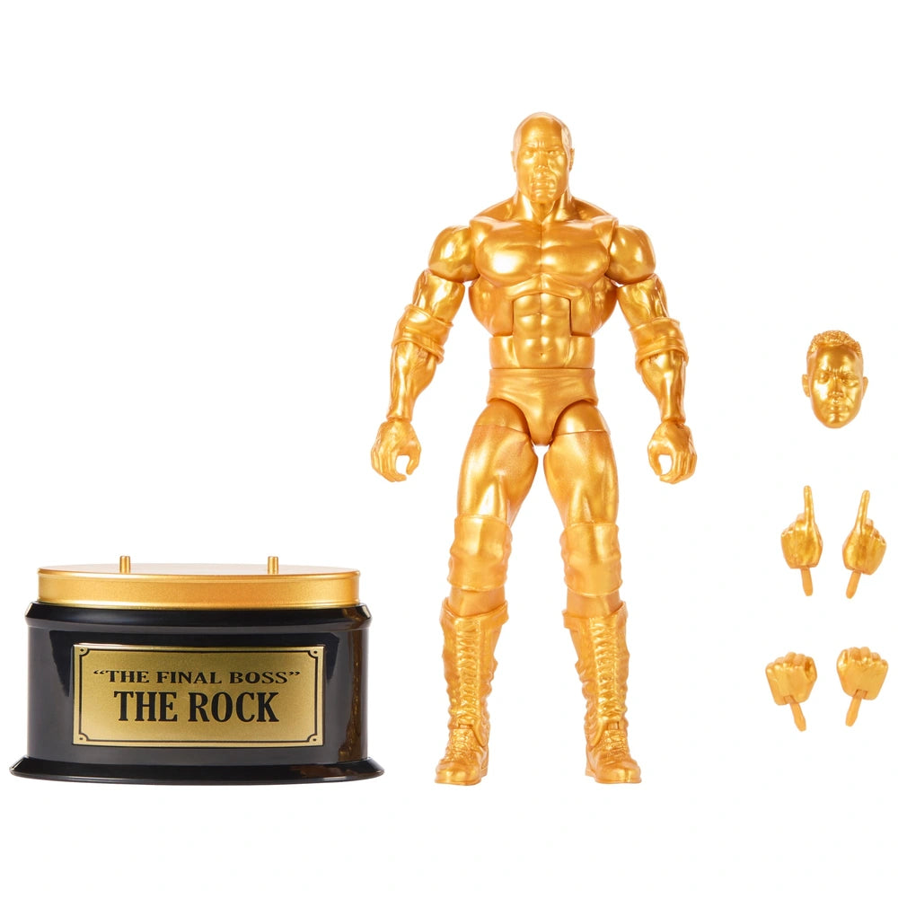WWE The Rock Final Boss Elite Collectors Edition Action Figure