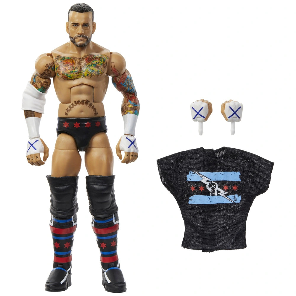 WWE CM Punk Elite Figure - True FX Greatest Hits