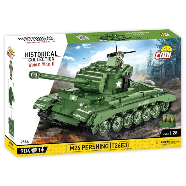 Cobi 2564 M26 Preshing T26E3 904 Piece Set