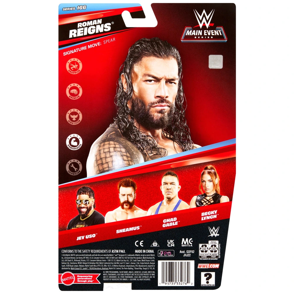 WWE Main Event Series 166 Roman Reigns