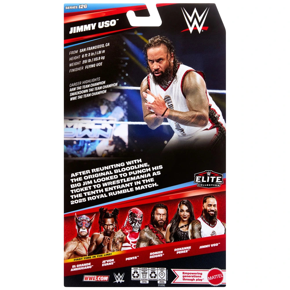 WWE Jimmy Uso Elite Collection Series126