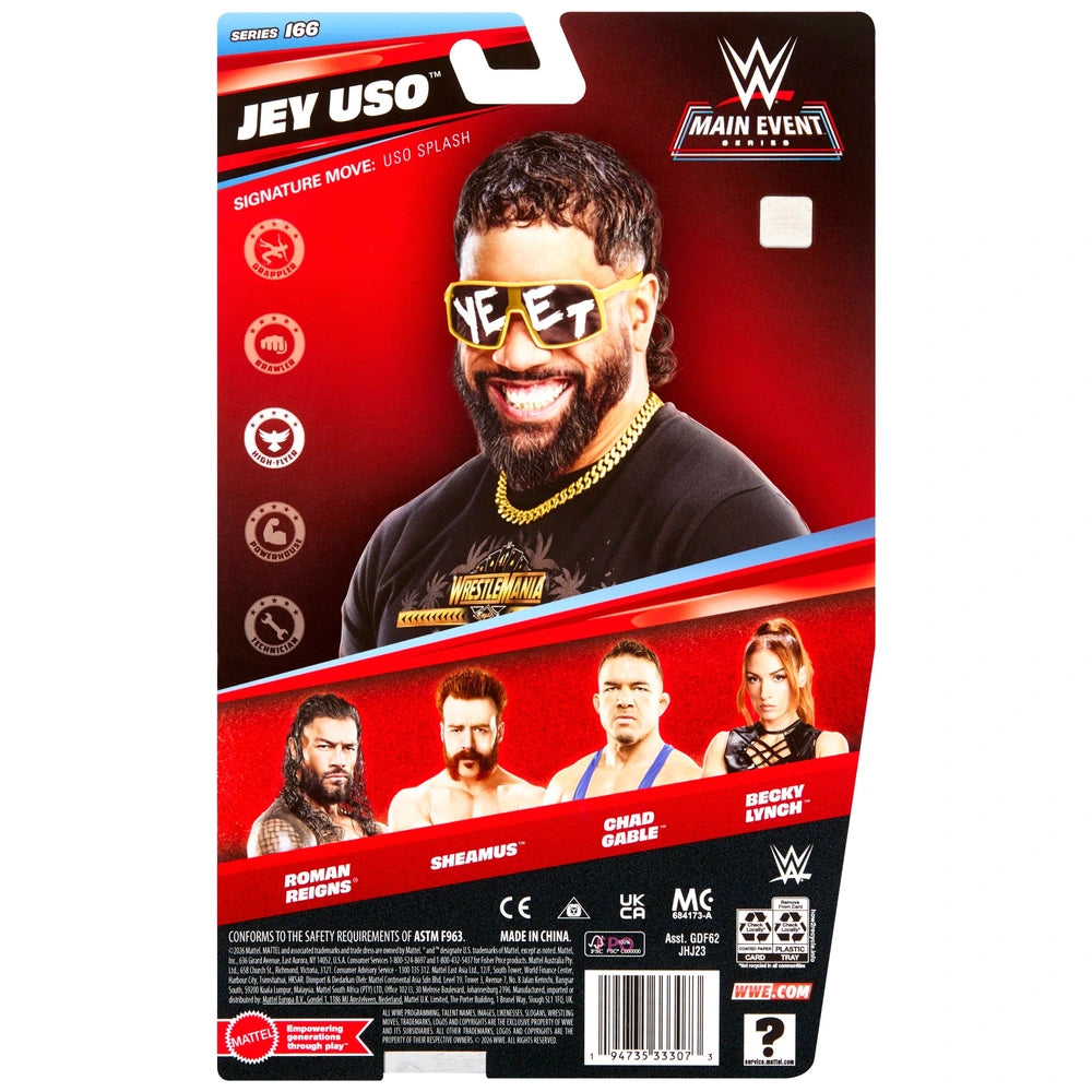WWE Main Event Series 166 Jey Uso