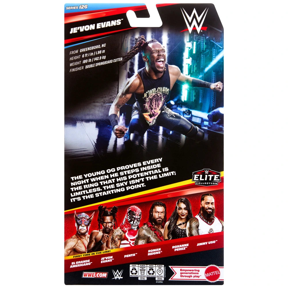 WWE JeVon Evans Elite Collection Series126