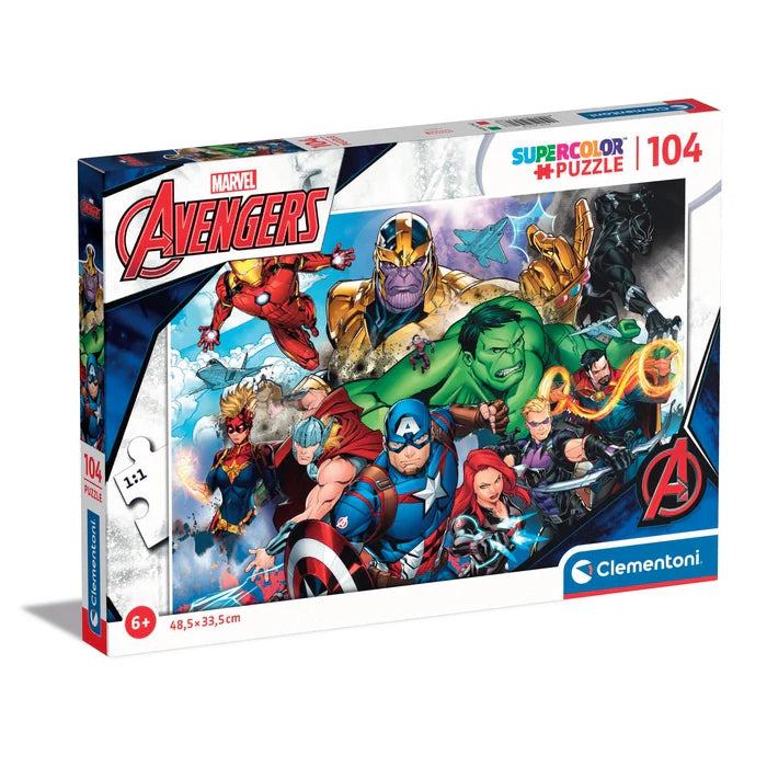 Clementoni Avengers 104 Piece Jigsaw