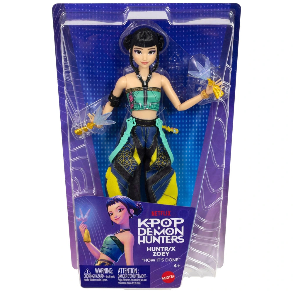 K-Pop Demon Hunters HUNTR/X Zoey Fashion Doll