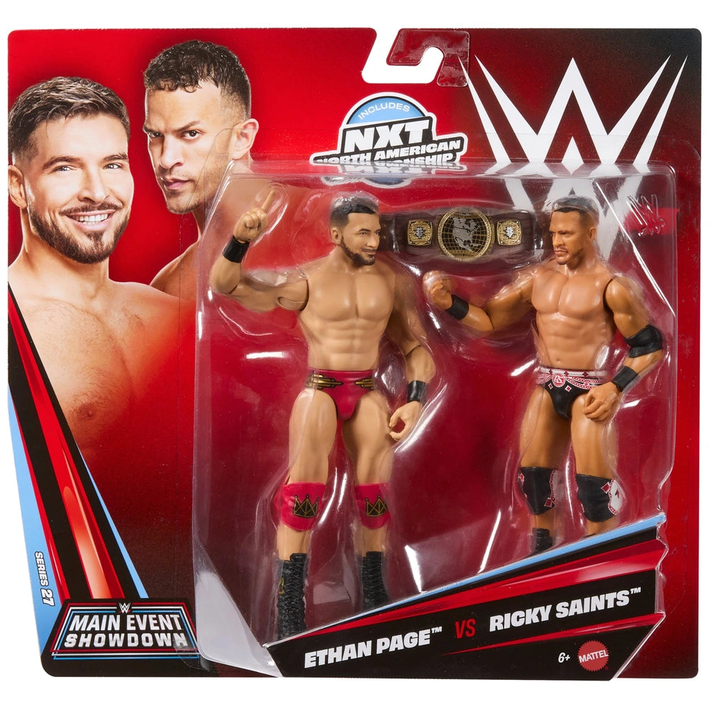 WWE Main Event Showdown Ethan Page Vs Ricky Saints
