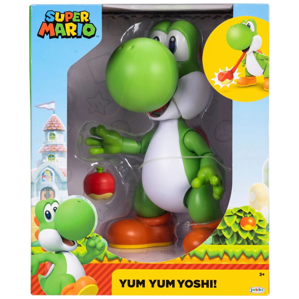 Super Mario Yum Yum Yoshi Action Figure