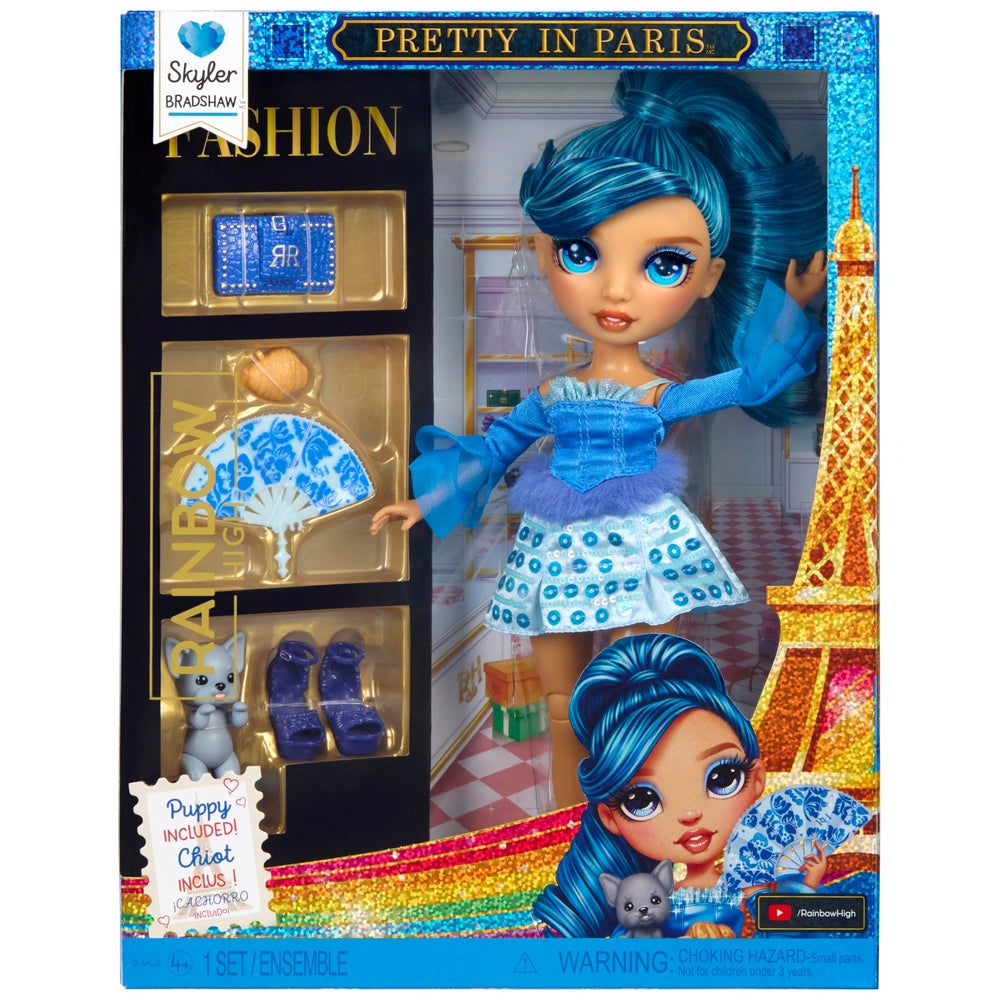 Rainbow High Pretty in Paris Doll - Skyler Bradshaw