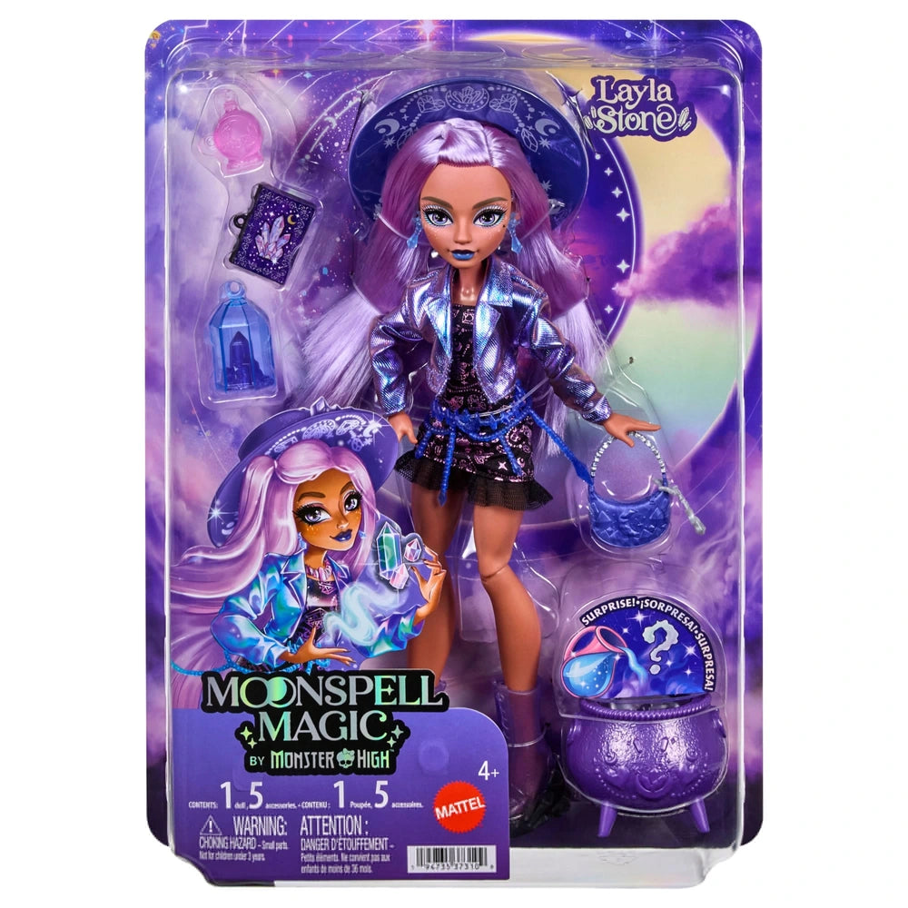 Monster High Moonspell Magic Layla Stone Doll