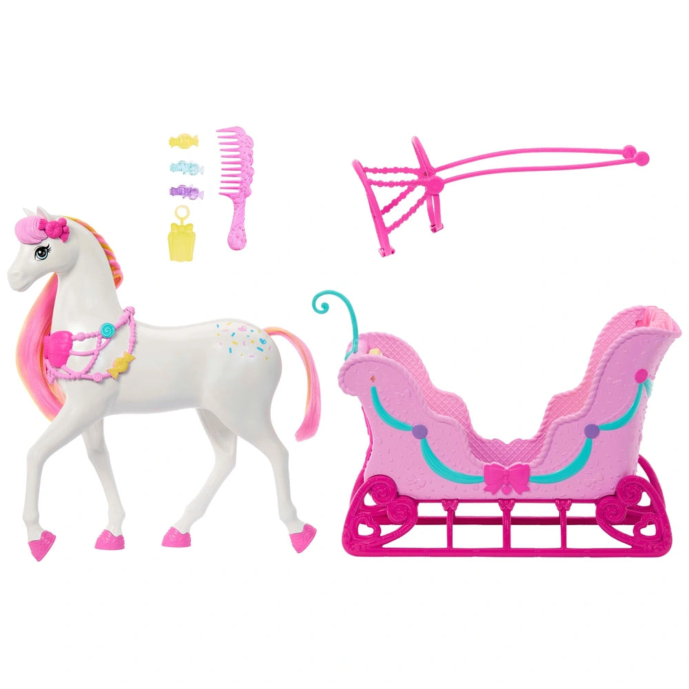 Barbie in The Nutcracker Land Of Sweets Horse & Sled