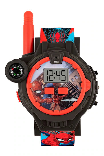 Walkie Talkies Spiderman Web-Slinging Walkie Talkie Kids' Watches